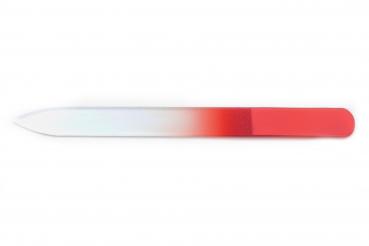 Glass file red 9 cm